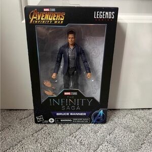 Marvel Legends Series Bruce Banner Figure Packaging